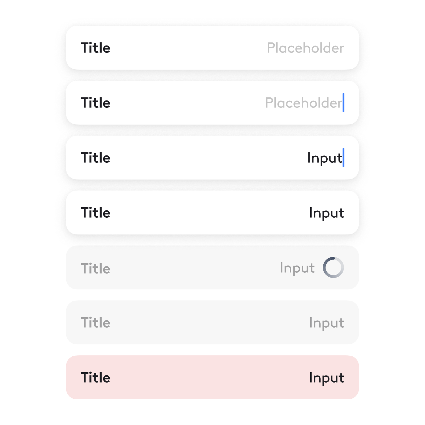 A form component.