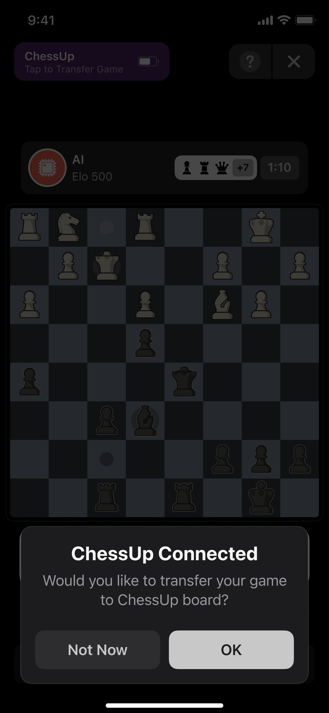 A ChessUp mockup.