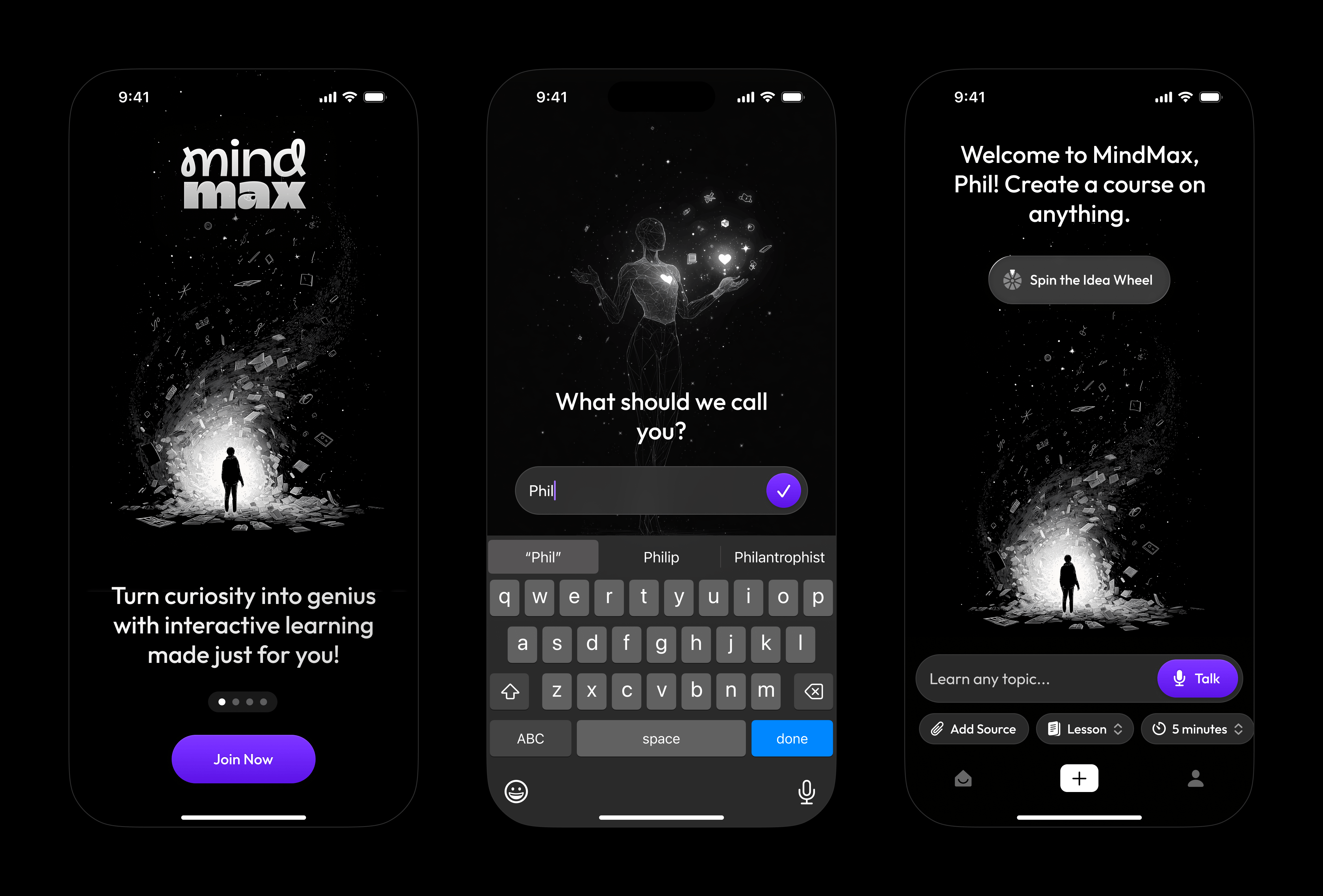 A MindMax mockup.
