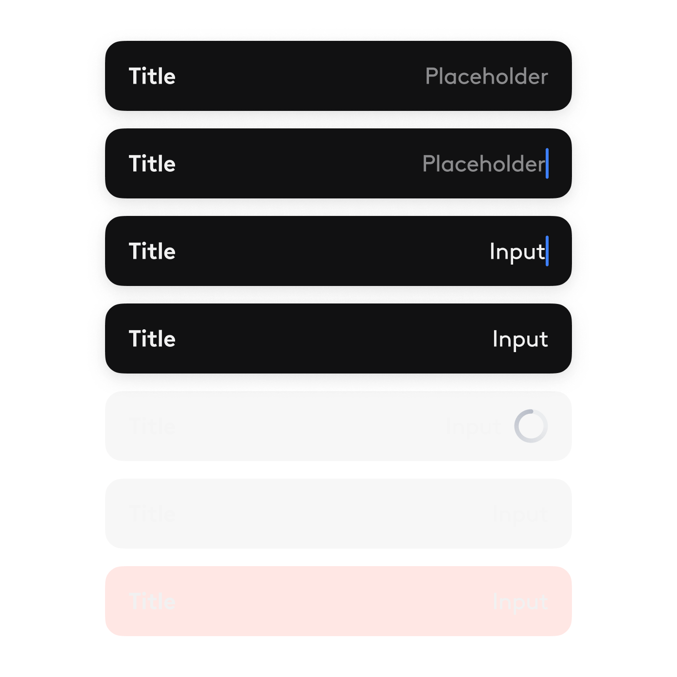 A form component.